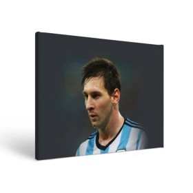 Холст прямоугольный с принтом Leo Messi , 100% ПВХ |  | Тематика изображения на принте: fc barcelona | football | lionel messi | messi | аргентина | барса | лео месси | фк барселона | футбол