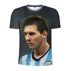 Мужская футболка 3D спортивная с принтом Leo Messi , 100% полиэстер с улучшенными характеристиками | приталенный силуэт, круглая горловина, широкие плечи, сужается к линии бедра | Тематика изображения на принте: fc barcelona | football | lionel messi | messi | аргентина | барса | лео месси | фк барселона | футбол