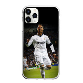 Чехол для iPhone 11 Pro матовый с принтом Роналдо , Силикон |  | real madrid | ronaldo | реал мадрид | роналдо | футбол | футболист