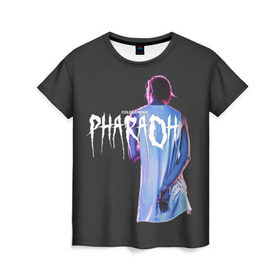 Женская футболка 3D с принтом PHARAOH / COLDSIEMENS , 100% полиэфир ( синтетическое хлопкоподобное полотно) | прямой крой, круглый вырез горловины, длина до линии бедер | dead dynasty | pharaoh | techno