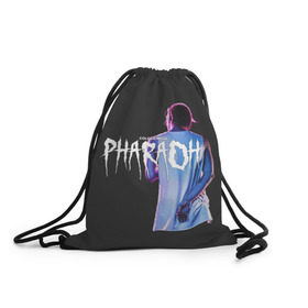 Рюкзак-мешок 3D с принтом PHARAOH / COLDSIEMENS , 100% полиэстер | плотность ткани — 200 г/м2, размер — 35 х 45 см; лямки — толстые шнурки, застежка на шнуровке, без карманов и подкладки | dead dynasty | pharaoh | techno