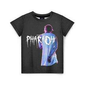 Детская футболка 3D с принтом PHARAOH / COLDSIEMENS , 100% гипоаллергенный полиэфир | прямой крой, круглый вырез горловины, длина до линии бедер, чуть спущенное плечо, ткань немного тянется | dead dynasty | pharaoh | techno