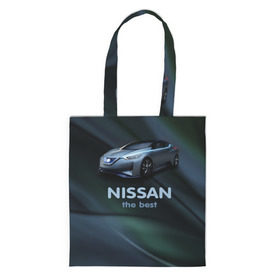 Сумка 3D повседневная с принтом Nissan the best , 100% полиэстер | Плотность: 200 г/м2; Размер: 34×35 см; Высота лямок: 30 см | nissan | авто | автомобиль | водитель | машина | ниссан | тачка