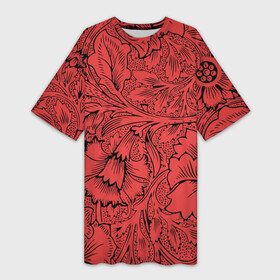 Платье-футболка 3D с принтом Огония страсти ,  |  | 2017 | абстракция | арт | дым | искуство | краски | новинки | радуга | узор | яркий