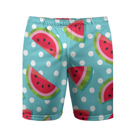 Мужские шорты 3D спортивные с принтом Арбузный рай ,  |  | berry | eat | fruit | pattern | sweet | watermelon | арбуз | еда | сладость | узор | фрукт | ягода