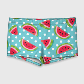 Мужские купальные плавки 3D с принтом Арбузный рай , Полиэстер 85%, Спандекс 15% |  | Тематика изображения на принте: berry | eat | fruit | pattern | sweet | watermelon | арбуз | еда | сладость | узор | фрукт | ягода