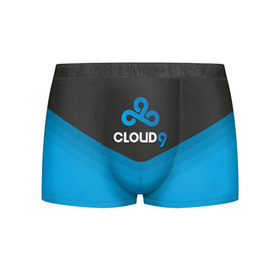 Мужские трусы 3D с принтом Cloud 9 Uniform , 50% хлопок, 50% полиэстер | классическая посадка, на поясе мягкая тканевая резинка | counter strike | cs go | swat | terrorist | контр страйк | кс го | спецназ