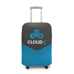 Чехол для чемодана 3D с принтом Cloud 9 Uniform , 86% полиэфир, 14% спандекс | двустороннее нанесение принта, прорези для ручек и колес | counter strike | cs go | swat | terrorist | контр страйк | кс го | спецназ