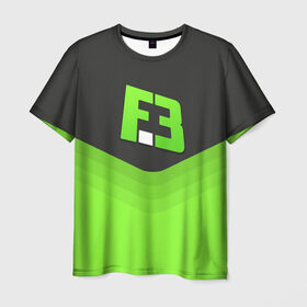 Мужская футболка 3D с принтом FlipSid3 Uniform , 100% полиэфир | прямой крой, круглый вырез горловины, длина до линии бедер | Тематика изображения на принте: counter strike | cs go | flipside | swat | terrorist | контр страйк | кс го | спецназ | флипсайд