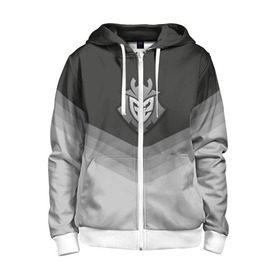 Детская толстовка 3D на молнии с принтом G2 Esports Uniform , 100% полиэстер |  манжеты и пояс оформлены широкой мягкой резинкой, двухслойный капюшон со шнурком для регулировки, спереди карманы и застежка-молния
 | Тематика изображения на принте: counter strike | cs go | g2 esports | swat | terrorist | г2 еспорт | контр страйк | кс го | спецназ