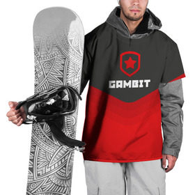 Накидка на куртку 3D с принтом Gambit Gaming Uniform , 100% полиэстер |  | counter strike | cs go | gambit | swat | terrorist | гамбит | контр страйк | кс го | спецназ