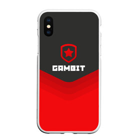 Чехол для iPhone XS Max матовый с принтом Gambit Gaming Uniform , Силикон | Область печати: задняя сторона чехла, без боковых панелей | counter strike | cs go | gambit | swat | terrorist | гамбит | контр страйк | кс го | спецназ