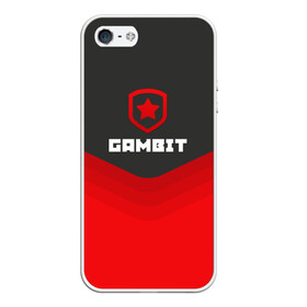 Чехол для iPhone 5/5S матовый с принтом Gambit Gaming Uniform , Силикон | Область печати: задняя сторона чехла, без боковых панелей | counter strike | cs go | gambit | swat | terrorist | гамбит | контр страйк | кс го | спецназ