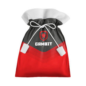 Подарочный 3D мешок с принтом Gambit Gaming Uniform , 100% полиэстер | Размер: 29*39 см | Тематика изображения на принте: counter strike | cs go | gambit | swat | terrorist | гамбит | контр страйк | кс го | спецназ