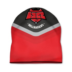 Шапка 3D с принтом HellRaisers Uniform , 100% полиэстер | универсальный размер, печать по всей поверхности изделия | Тематика изображения на принте: counter strike | cs go | hellraisers | swat | terrorist | контр страйк | кс го | спецназ | хеллрайз