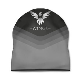 Шапка 3D с принтом Wings Uniform , 100% полиэстер | универсальный размер, печать по всей поверхности изделия | 