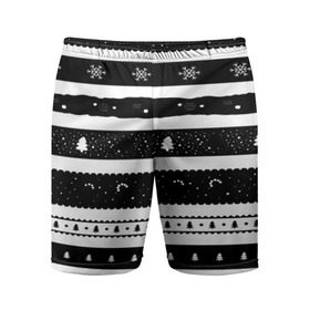 Мужские шорты 3D спортивные с принтом Рождество ,  |  | вязаный | рождество | свитер | текстура