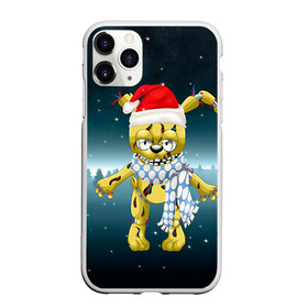 Чехол для iPhone 11 Pro матовый с принтом Five Nights At Freddys , Силикон |  | fnaf | freddy | бонни | медведь | мишка | фнаф | фокси | фредди