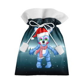 Подарочный 3D мешок с принтом Five Nights At Freddy`s , 100% полиэстер | Размер: 29*39 см | fnaf | freddy | бонни | медведь | мишка | фнаф | фокси | фредди
