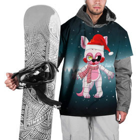 Накидка на куртку 3D с принтом Five Nights At Freddy`s , 100% полиэстер |  | fnaf | freddy | бонни | медведь | мишка | фнаф | фокси | фредди
