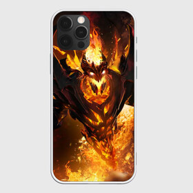 Чехол для iPhone 12 Pro Max с принтом Fire , Силикон |  | dota | dota 2 | shadow demon | демон | дота