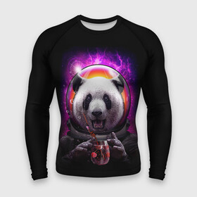 Мужской рашгард 3D с принтом Panda Cosmonaut ,  |  | bear | galaxy | panda | space | star | астронавт | галактика | звезда | космонавт | космос | медведь | панда