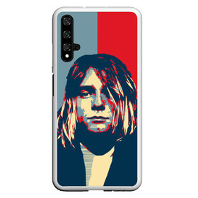 Чехол для Honor 20 с принтом Kurt Cobain , Силикон | Область печати: задняя сторона чехла, без боковых панелей | curt | hope | kobain | nirvana | кобейн | курт | нирвана