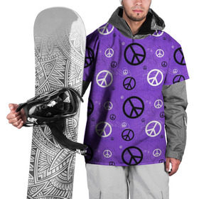Накидка на куртку 3D с принтом Peace , 100% полиэстер |  | abstract | hippie | hipster | swag | tie dye | абстракция | свэг | текстура | хиппи | хипстер