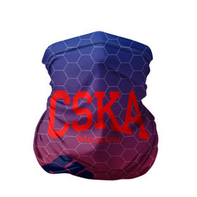 Бандана-труба 3D с принтом CSKA Msk , 100% полиэстер, ткань с особыми свойствами — Activecool | плотность 150‒180 г/м2; хорошо тянется, но сохраняет форму | moscow | москва | цска