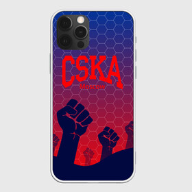 Чехол для iPhone 12 Pro с принтом CSKA Msk , силикон | область печати: задняя сторона чехла, без боковых панелей | moscow | москва | цска
