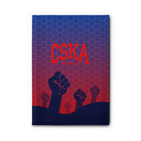 Обложка для автодокументов с принтом CSKA Msk , натуральная кожа |  размер 19,9*13 см; внутри 4 больших “конверта” для документов и один маленький отдел — туда идеально встанут права | Тематика изображения на принте: moscow | москва | цска