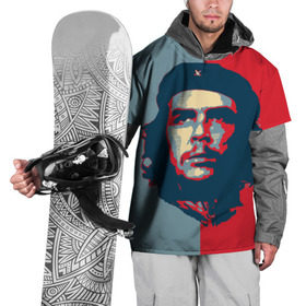 Накидка на куртку 3D с принтом Che Guevara , 100% полиэстер |  | че гевара