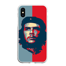 Чехол для iPhone XS Max матовый с принтом Che Guevara , Силикон | Область печати: задняя сторона чехла, без боковых панелей | че гевара