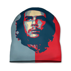 Шапка 3D с принтом Che Guevara , 100% полиэстер | универсальный размер, печать по всей поверхности изделия | че гевара