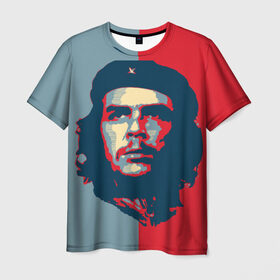 Мужская футболка 3D с принтом Che Guevara , 100% полиэфир | прямой крой, круглый вырез горловины, длина до линии бедер | Тематика изображения на принте: че гевара
