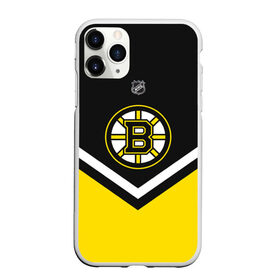 Чехол для iPhone 11 Pro Max матовый с принтом Boston Bruins , Силикон |  | america | canada | hockey | nhl | usa | америка | бостон | брюинз | канада | лед | нхл | сша | хоккей