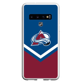 Чехол для Samsung Galaxy S10 с принтом Colorado Avalanche , Силикон | Область печати: задняя сторона чехла, без боковых панелей | america | canada | hockey | nhl | usa | америка | канада | колорадо | лед | нхл | сша | хоккей | эвеланш