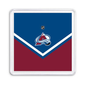 Магнит 55*55 с принтом Colorado Avalanche , Пластик | Размер: 65*65 мм; Размер печати: 55*55 мм | Тематика изображения на принте: america | canada | hockey | nhl | usa | америка | канада | колорадо | лед | нхл | сша | хоккей | эвеланш