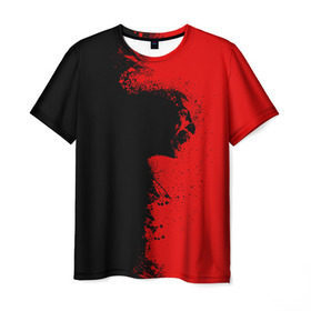 Мужская футболка 3D с принтом Blood Rage , 100% полиэфир | прямой крой, круглый вырез горловины, длина до линии бедер | blood | dark | killer | monster | zombie | зомби | кровь | монстр | нечисть
