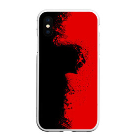 Чехол для iPhone XS Max матовый с принтом Blood Rage , Силикон | Область печати: задняя сторона чехла, без боковых панелей | Тематика изображения на принте: blood | dark | killer | monster | zombie | зомби | кровь | монстр | нечисть
