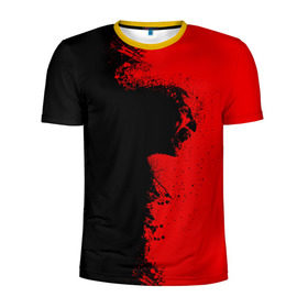 Мужская футболка 3D спортивная с принтом Blood Rage , 100% полиэстер с улучшенными характеристиками | приталенный силуэт, круглая горловина, широкие плечи, сужается к линии бедра | blood | dark | killer | monster | zombie | зомби | кровь | монстр | нечисть