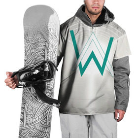 Накидка на куртку 3D с принтом Alan Walker 7 , 100% полиэстер |  | alan walker | алан волкер | алан уолкер | хаус