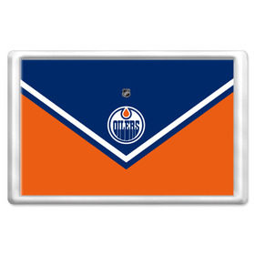 Магнит 45*70 с принтом Edmonton Oilers , Пластик | Размер: 78*52 мм; Размер печати: 70*45 | america | canada | hockey | nhl | usa | америка | детройт | канада | лед | нхл | ойлерз | сша | хоккей | эдмонтон