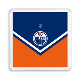 Магнит 55*55 с принтом Edmonton Oilers , Пластик | Размер: 65*65 мм; Размер печати: 55*55 мм | america | canada | hockey | nhl | usa | америка | детройт | канада | лед | нхл | ойлерз | сша | хоккей | эдмонтон