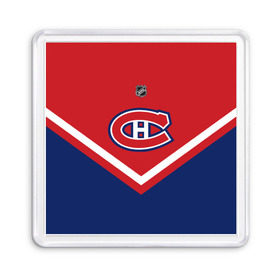 Магнит 55*55 с принтом Montreal Canadiens , Пластик | Размер: 65*65 мм; Размер печати: 55*55 мм | america | canada | hockey | nhl | usa | америка | канада | канадиенс | лед | монреаль | нхл | сша | хоккей