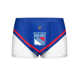 Мужские трусы 3D с принтом New York Rangers , 50% хлопок, 50% полиэстер | классическая посадка, на поясе мягкая тканевая резинка | america | canada | hockey | nhl | usa | америка | канада | лед | нхл | нью йорк | рейнджерс | сша | хоккей