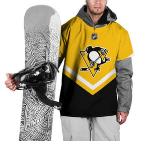 Накидка на куртку 3D с принтом Pittsburgh Penguins , 100% полиэстер |  | Тематика изображения на принте: america | canada | hockey | nhl | usa | америка | канада | лед | нхл | пингвинз | питтсбург | сша | хоккей
