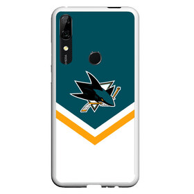 Чехол для Honor P Smart Z с принтом San Jose Sharks , Силикон | Область печати: задняя сторона чехла, без боковых панелей | america | canada | hockey | nhl | usa | акула | америка | канада | лед | нхл | сан хосе | сша | хоккей | шаркс