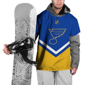 Накидка на куртку 3D с принтом St. Louis Blues , 100% полиэстер |  | Тематика изображения на принте: america | canada | hockey | nhl | usa | америка | блюз | канада | лед | нхл | сент луис | сша | хоккей
