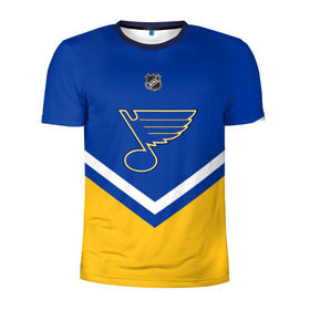 Мужская футболка 3D спортивная с принтом St. Louis Blues , 100% полиэстер с улучшенными характеристиками | приталенный силуэт, круглая горловина, широкие плечи, сужается к линии бедра | america | canada | hockey | nhl | usa | америка | блюз | канада | лед | нхл | сент луис | сша | хоккей
